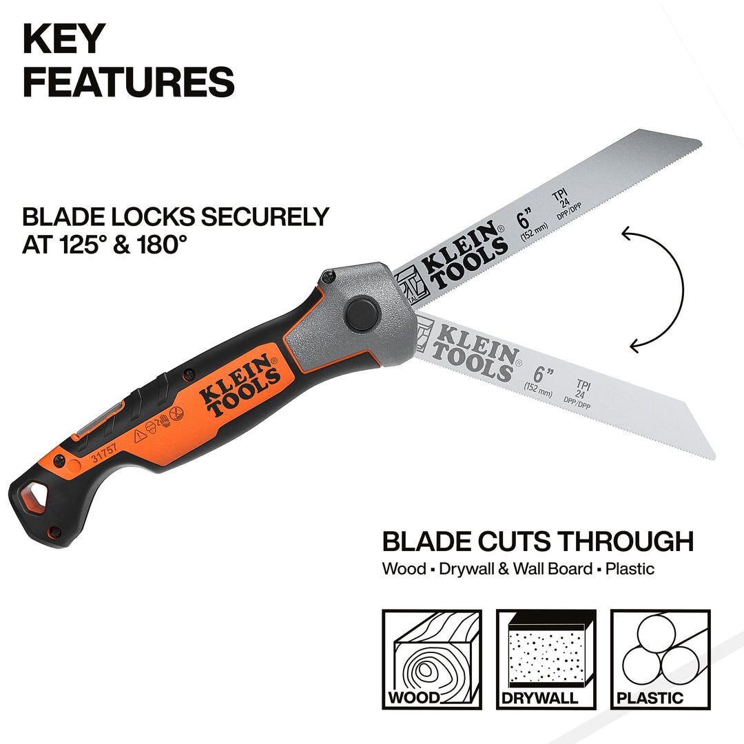 Klein Tools 31757 Folding Multi-Purpose Jab Saw