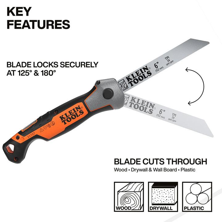 Klein Tools 31757 Folding Multi-Purpose Jab Saw