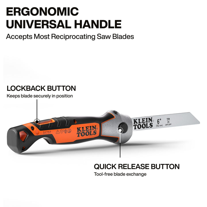 Klein Tools 31757 Folding Multi-Purpose Jab Saw