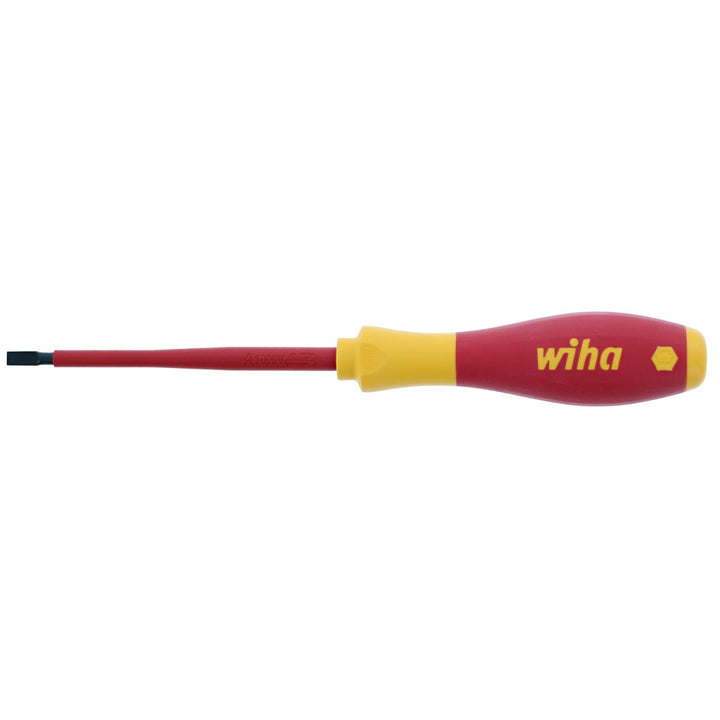Wiha Tools 32023 Insulated Slotted Screwdriver, 4.5 mm x 100 mm