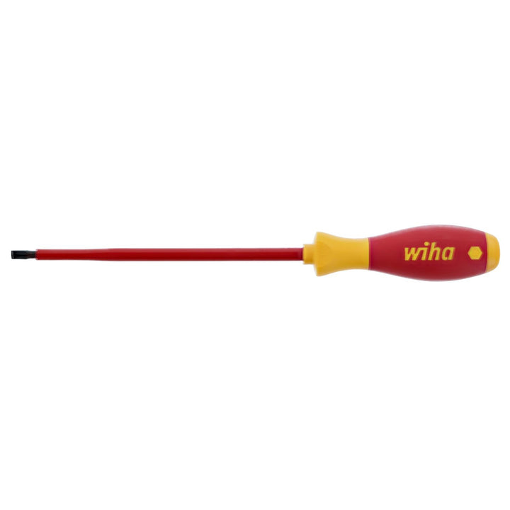 Wiha Tools 32026 Insulated Slotted Screwdriver, 5.5 mm x 175 mm