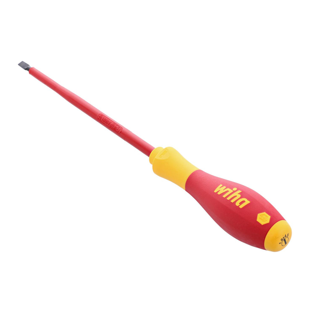 Wiha Tools 32027 Insulated Screwdriver, Slotted 4.5 mm
