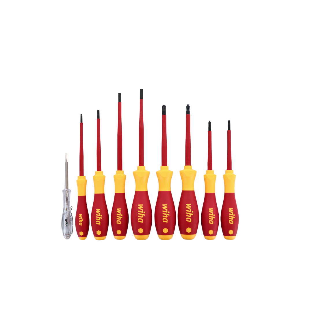 Wiha Tools 32089 Insulated 9 Piece Screwdriver Set