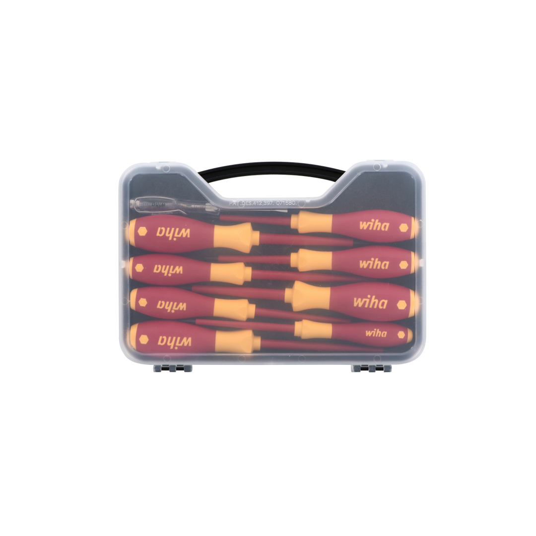 Wiha Tools 32089 Insulated 9 Piece Screwdriver Set
