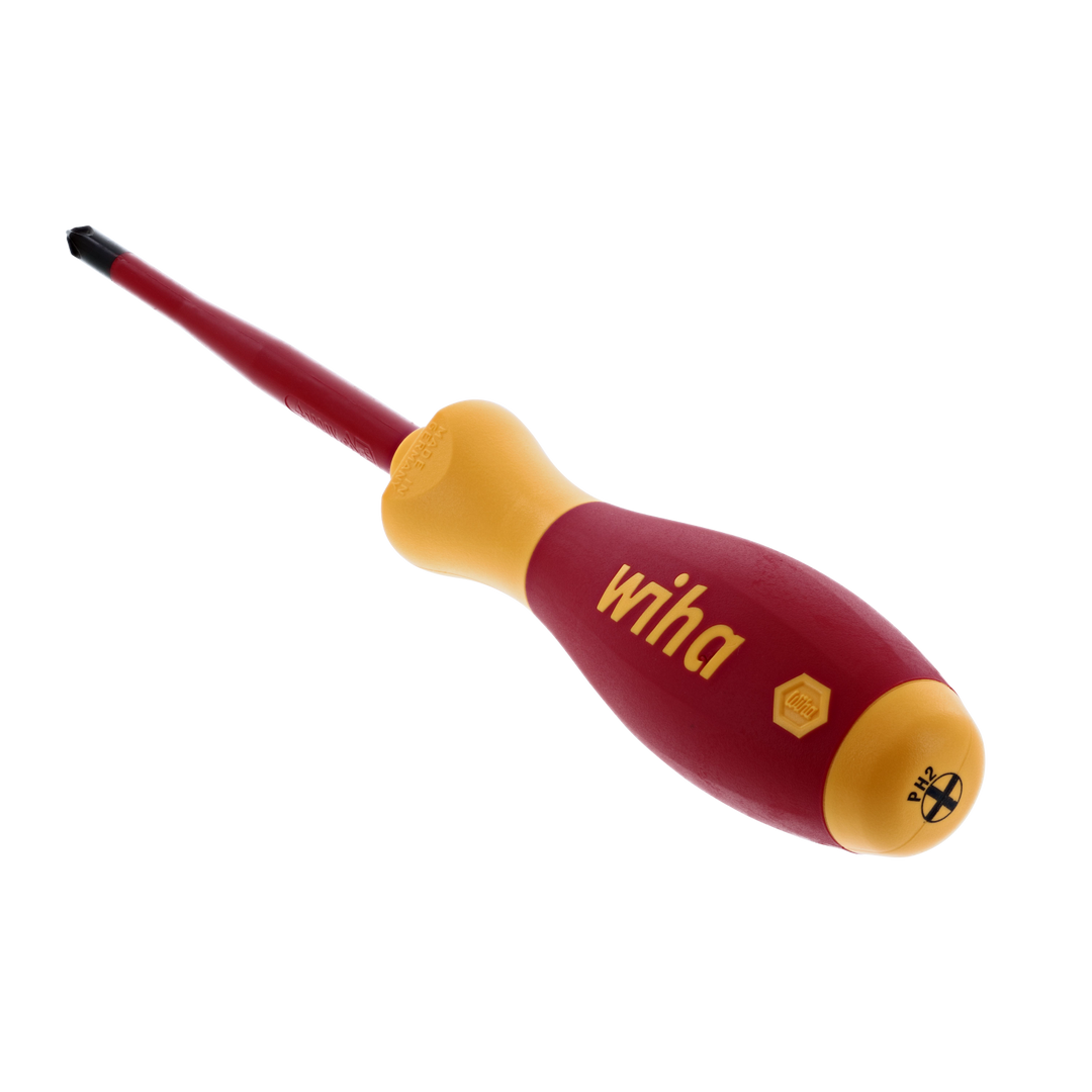 Wiha Tools 32146 Insulated Slim Phillips Screwdriver, #2 x 100 mm