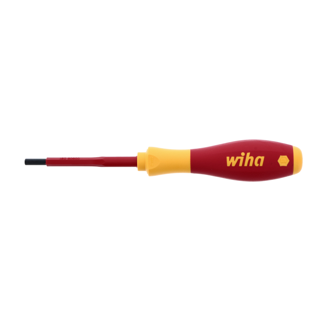 Wiha Tools 32301 Insulated Hex Metric Screwdriver, 4.0 mm x 75 mm