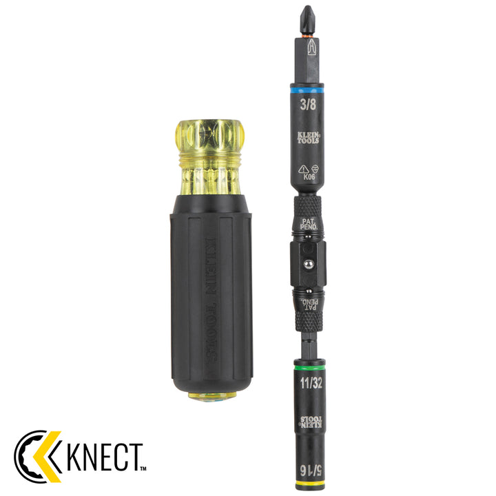 Klein Tools 32528HD KNECT 10-in-1 Impact-Rated Screwdriver / Nut Driver