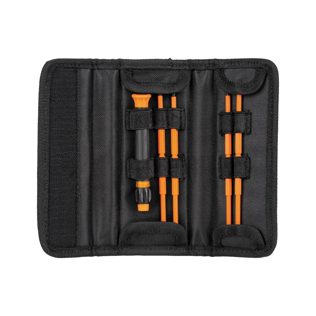 Klein Tools 32584INSR 8-in-1 Insulated Precision Screwdriver Set with Case