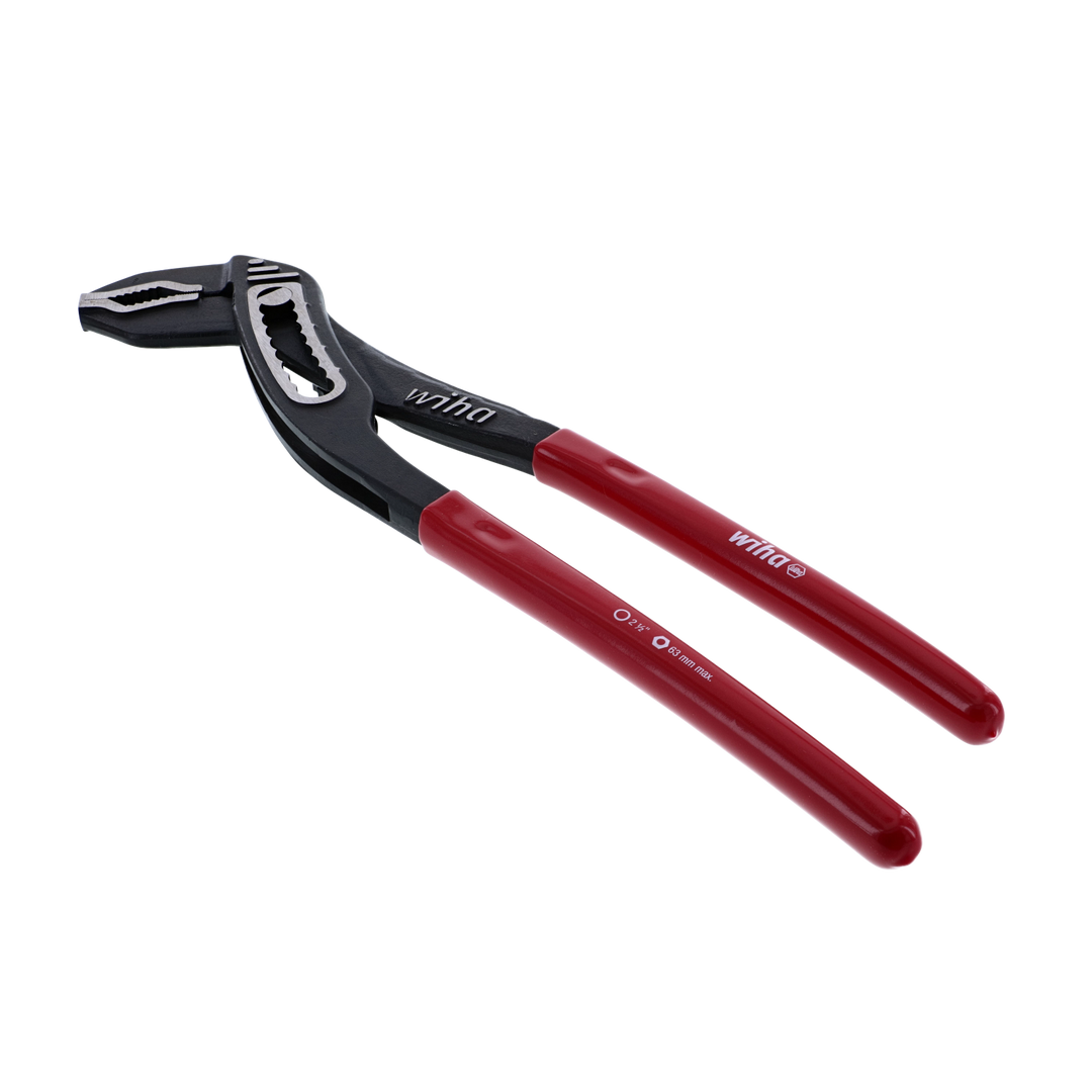 Wiha Tools 32663 12" Adjustable Pliers Box Type with Vinyl Grip