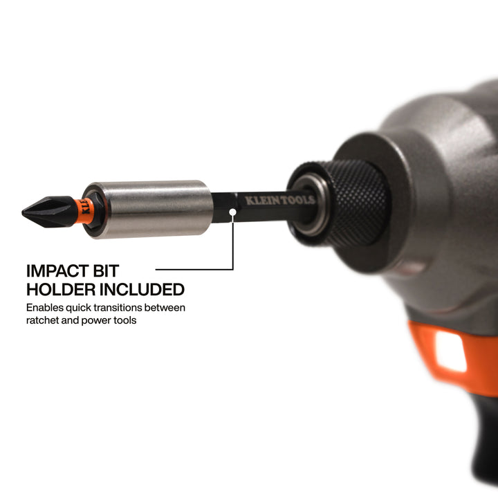 Klein Tools 32787S Proflex Micro Ratchet Impact Bit Set, 20 Pc.