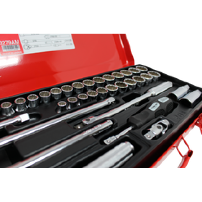 Ko-Ken 3279AM Socket set 12 Point 35 pieces 3/8 Sq. Drive