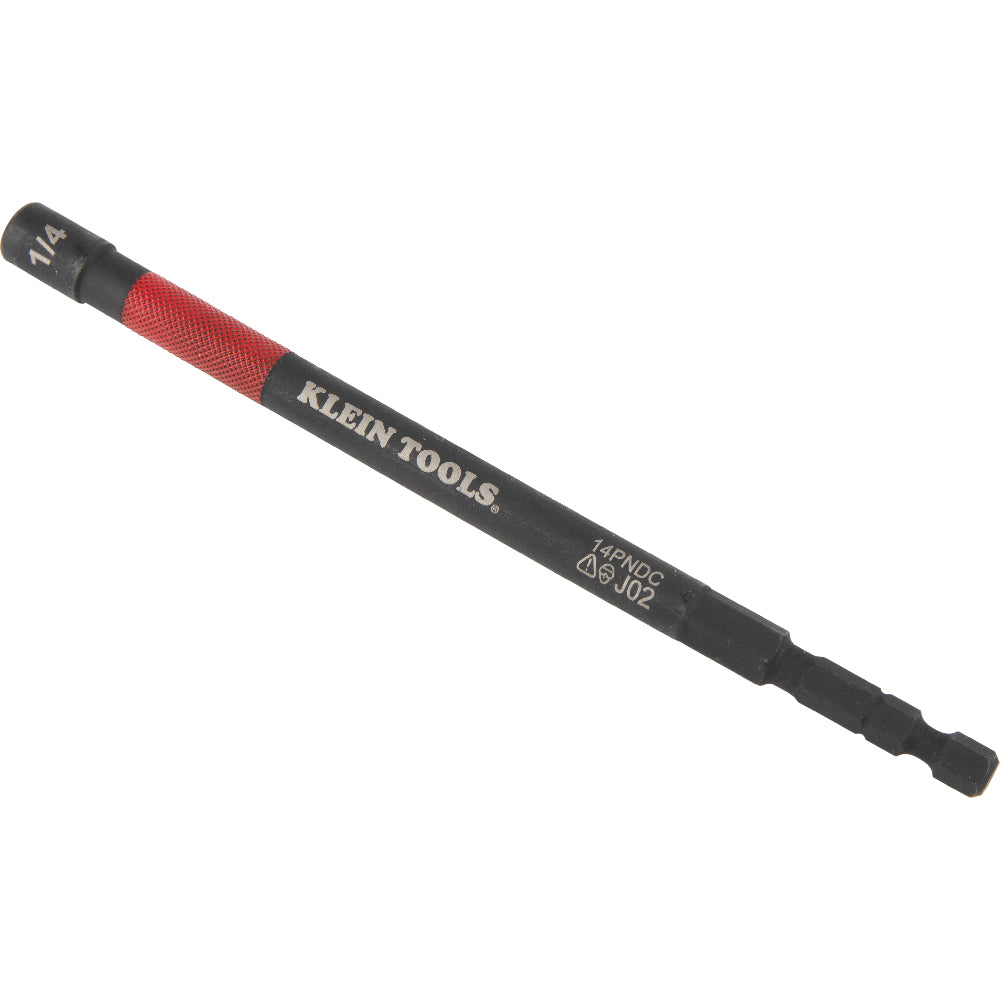 Klein Tools 14PNDC Magnetic Color-Coded Power Nut Setter, 1/4"