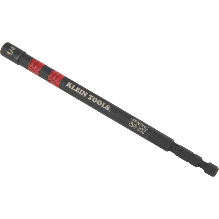 Klein Tools 14PNDHC Hollow Magnetic Color-Coded Power Nut Driver, 1/4"