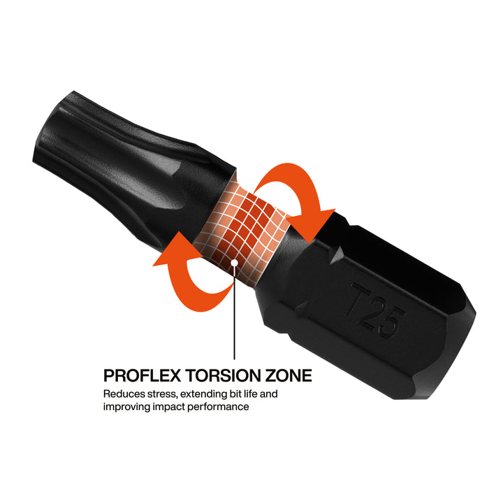 Klein Tools 33510S Slim ProFlex Impact-Rated Security Bit Set, 23 Pc.