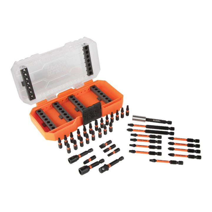Klein Tools 33801 ProFlex Impact Driver Bit Set, 40 Pc.