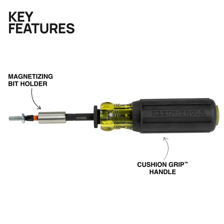 Klein Tools 33803 ProFlex Impact Screwdriver Bit Set, 44 Pc.