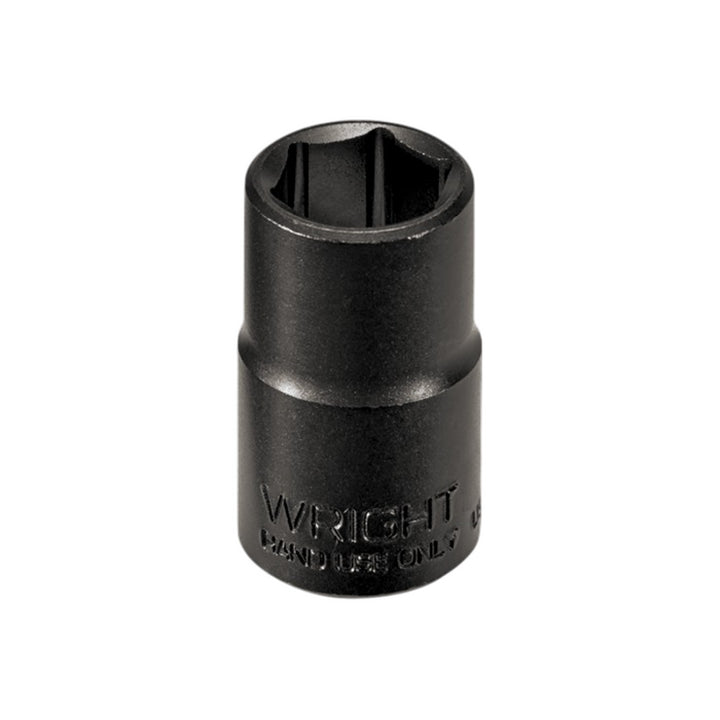 Wright Tool 34020 1/2" Drive 6 Point Standard Black Industrial Socket - 5/8"