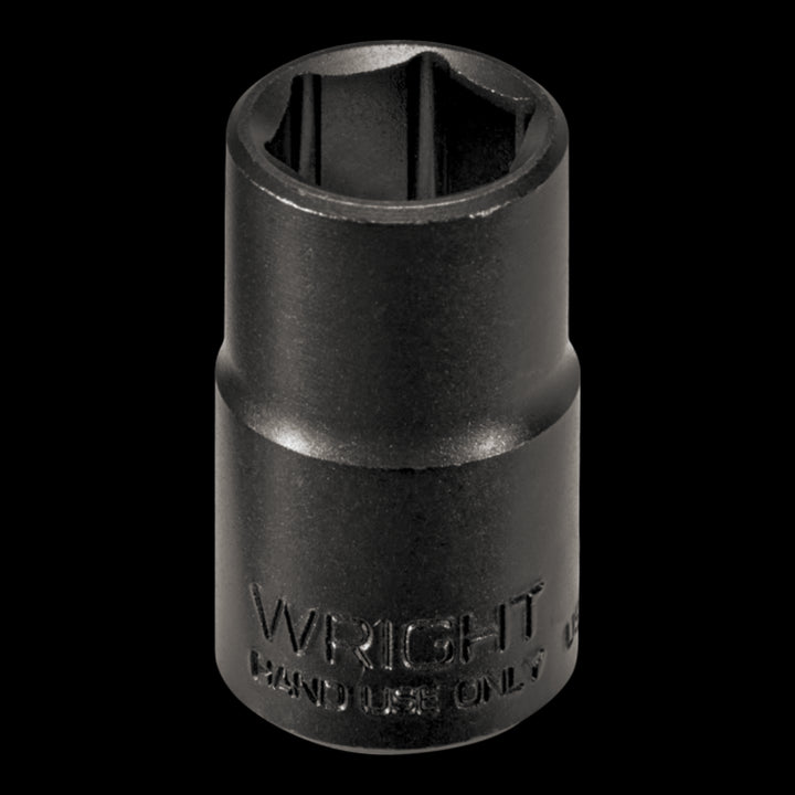 Wright Tool 33030 3/8" Drive 6 Point Standard Black Industrial Socket - 15/16"