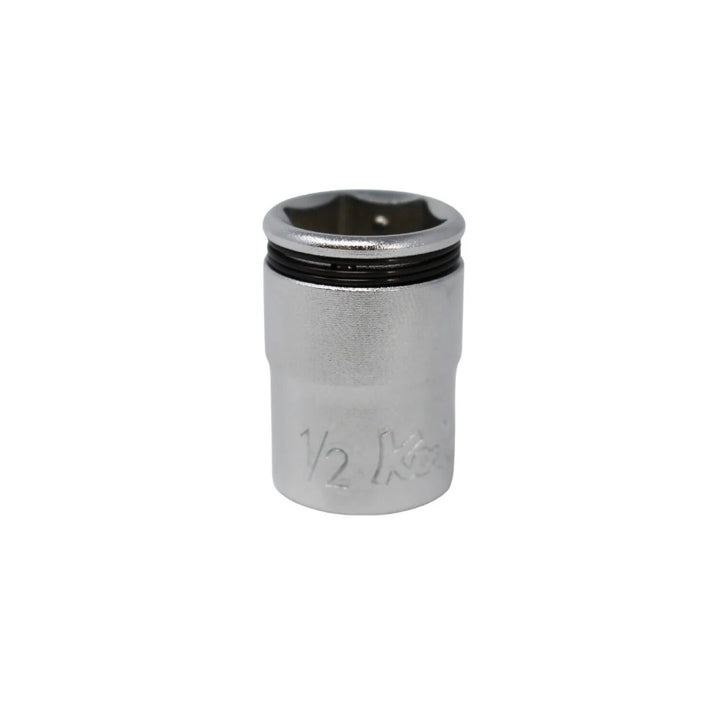 Ko-ken 3450A-1/2 3/8 Sq. Dr. SAE Nut Grip Chrome Socket in 1/2