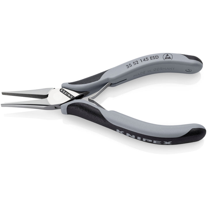 Knipex 35 52 145 ESD 5 3/4" Electronics Pliers-Flat Tips, ESD Handles
