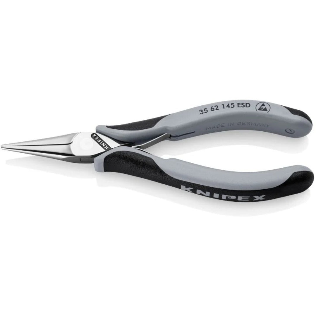 Knipex 35 62 145 ESD 5 3/4" Electronics Pliers-Half Round Tips, ESD Handles