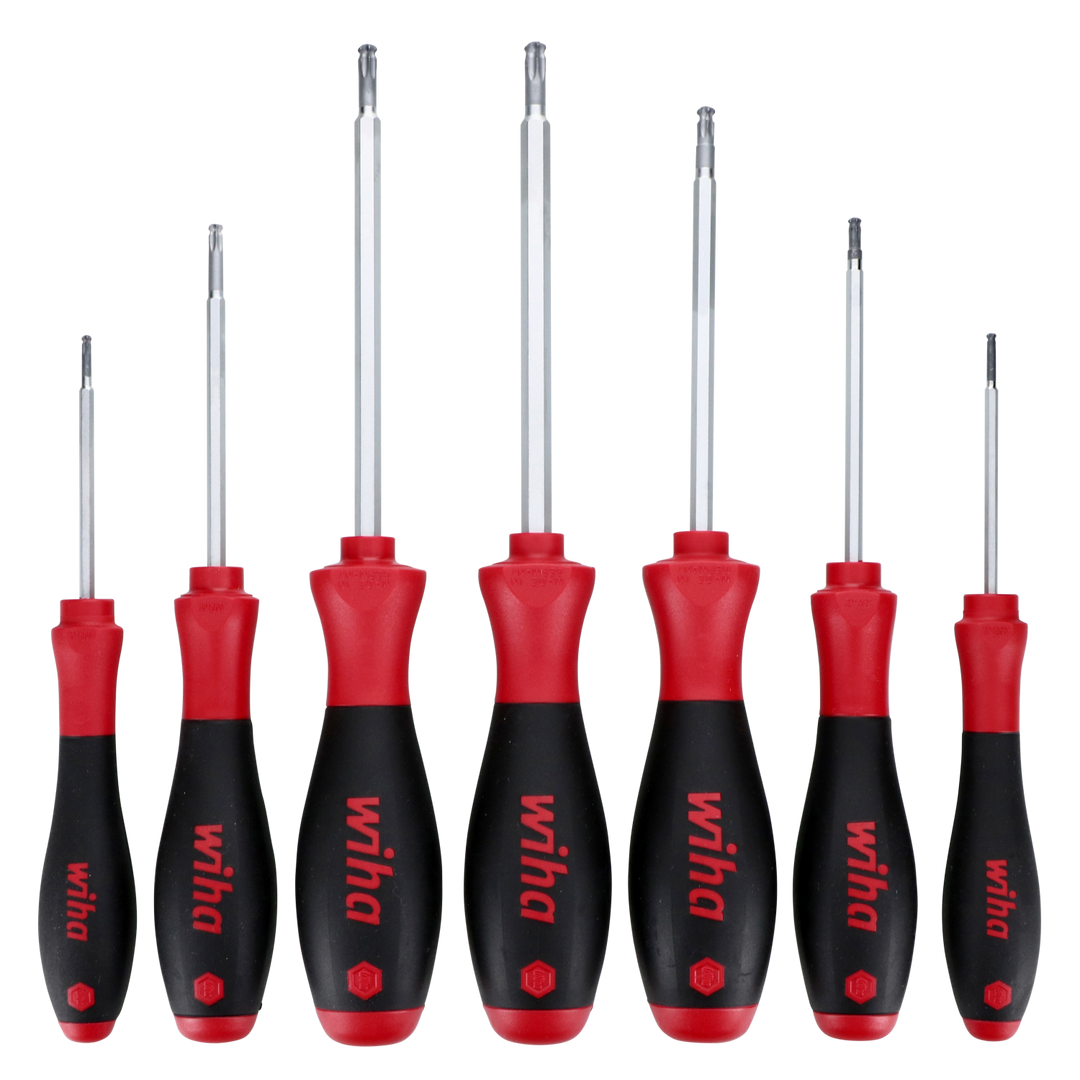 Wiha Tools 36121 Screwdriver Set Ball End TORX® 7 Pieces