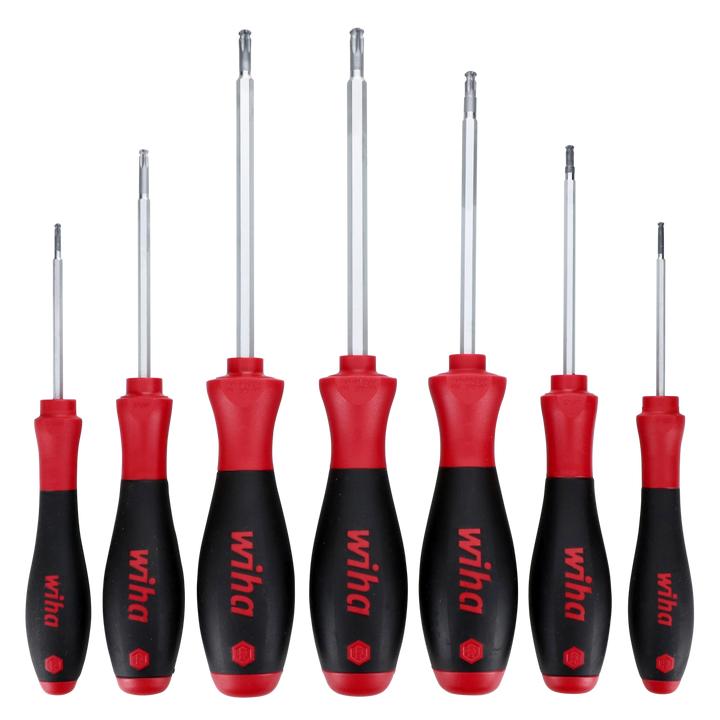 Wiha Tools 36121 Screwdriver Set Ball End TORX® 7 Pieces