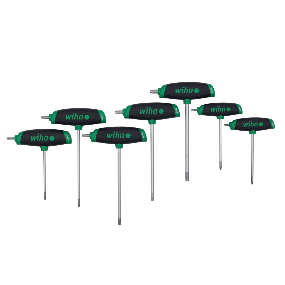 Wiha Tools 36489 Torx T-Handle Foam Tray Set, 7 Pc.