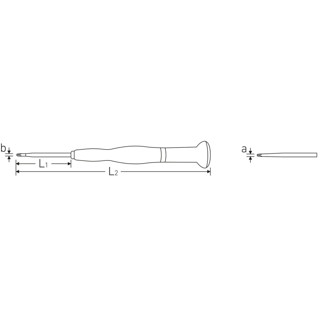 Stahlwille 47523010 4752 Precision Phillips Screwdriver, #00