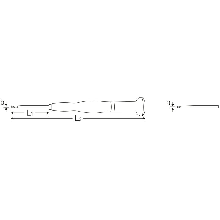 Stahlwille 47523010 4752 Precision Phillips Screwdriver, #00