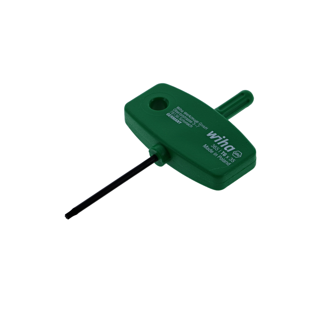 Wiha Tools 36511 T6 x 35mm TORX® Wing Handle, 10 pack