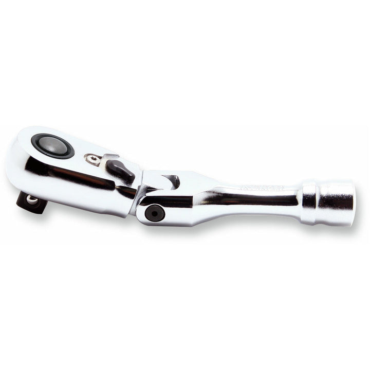 Ko-ken 3726ZSB 3/8" Sq.Dr. Ratchet Handle 72 teeth Short, Flexible Head Length 100mm Quick Release Z-series