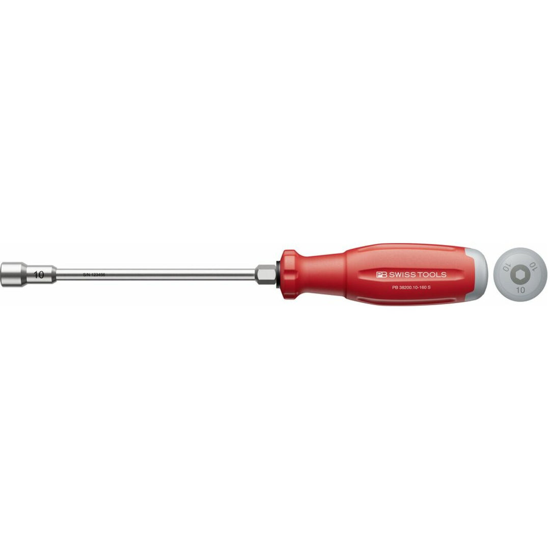 PB Swiss PB 38200.10-160 S SwissGrip Evo socket screwdriver - 10 mm