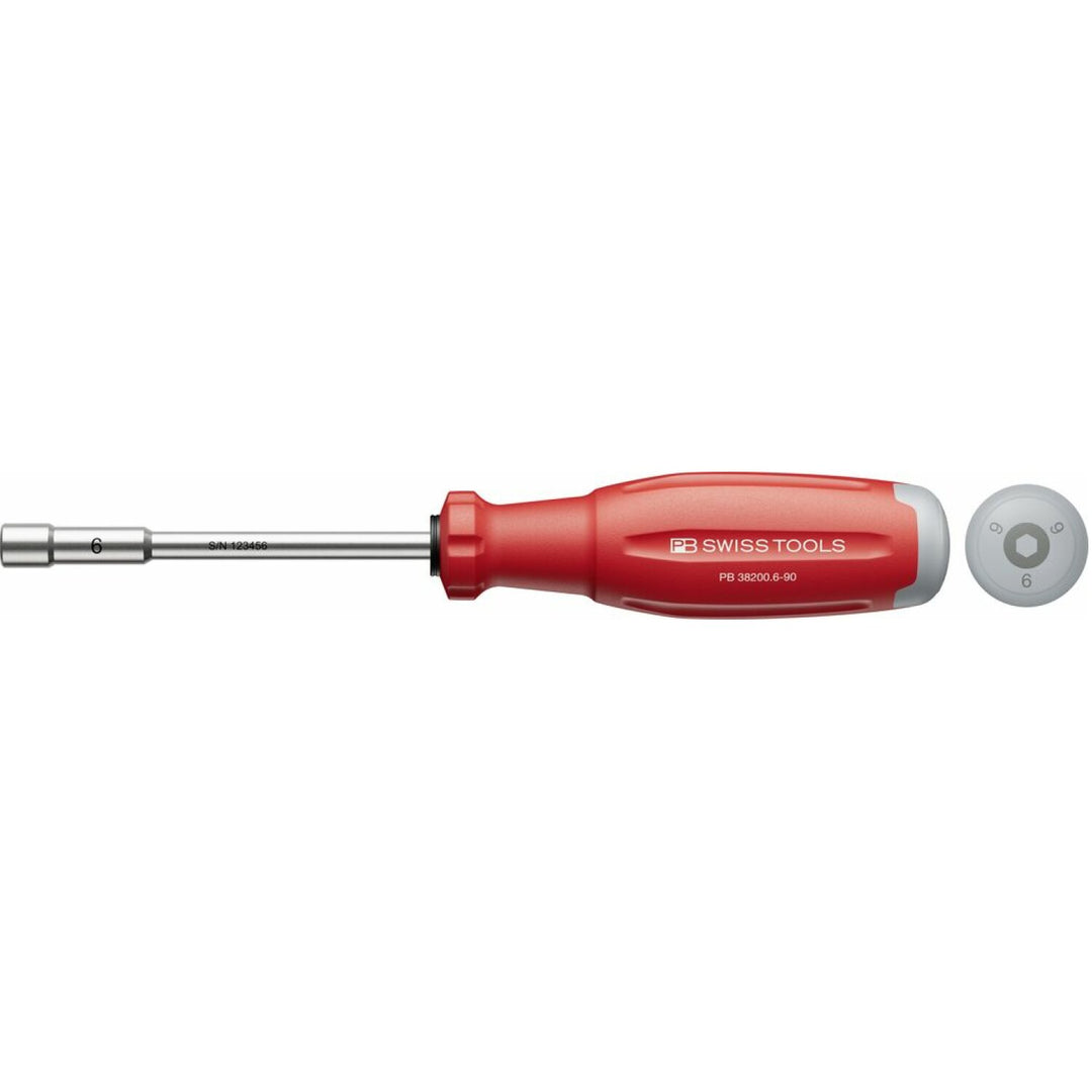 PB Swiss PB 38200.6-90 SwissGrip Evo socket screwdriver - 6 mm