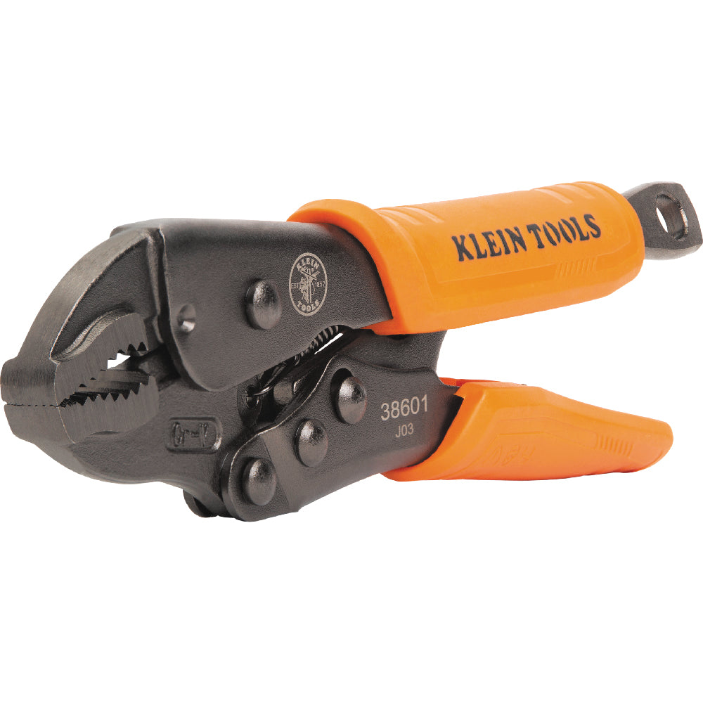 Klein Tools 38601 Curved Jaw Locking Pliers, 7"