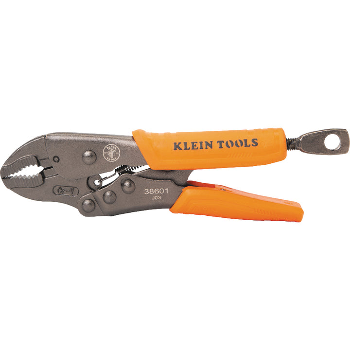 Klein Tools 38601 Curved Jaw Locking Pliers, 7"