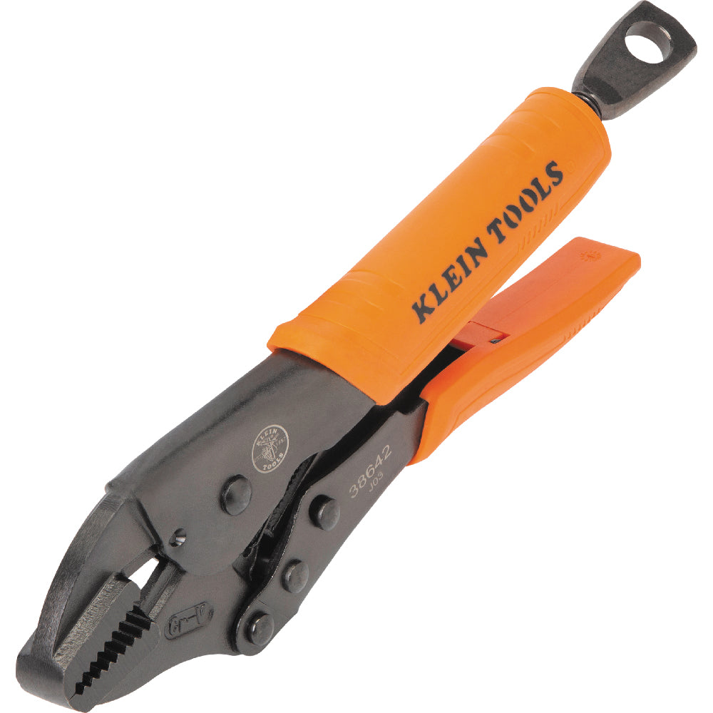 Klein Tools 38642 Straight Jaw Locking Pliers, 10"