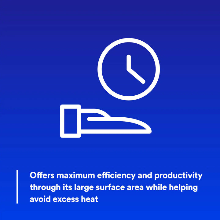 3M Foam Compounding Pad, 05723, Single Sided, Flat Back, 8 in (203.2mm)