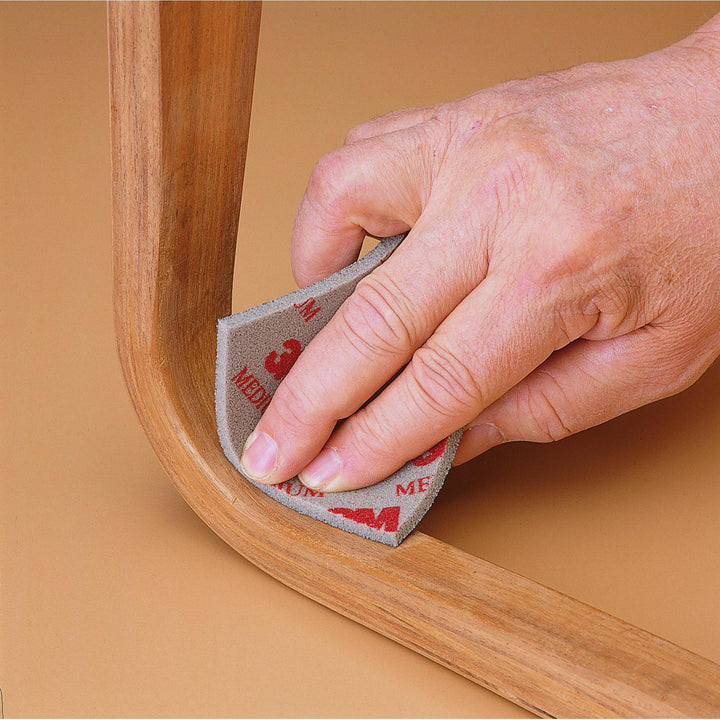 3M Softback Sanding Sponge, 02602, 4 1/2 in x 5 1/2 in (115mm x 140mm)