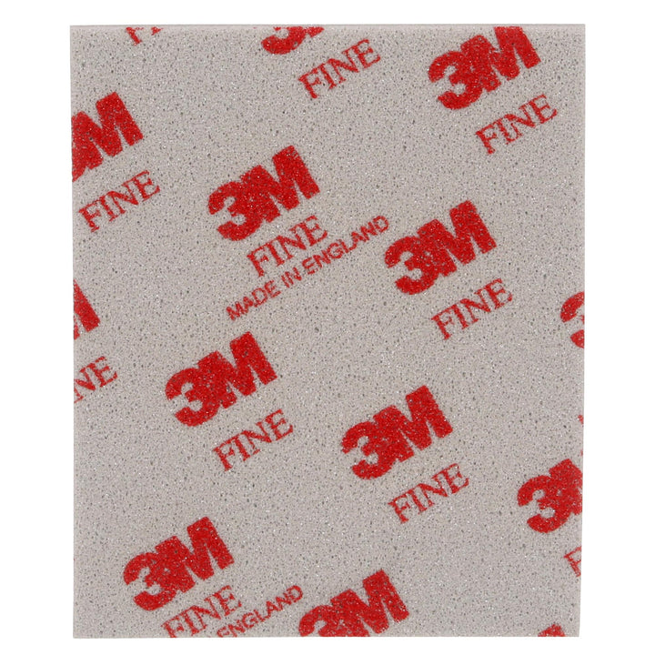 3M Softback Sanding Sponge 02604, 4 1/2 in x 5 1/2 in (115 mm x
140 mm), Fine