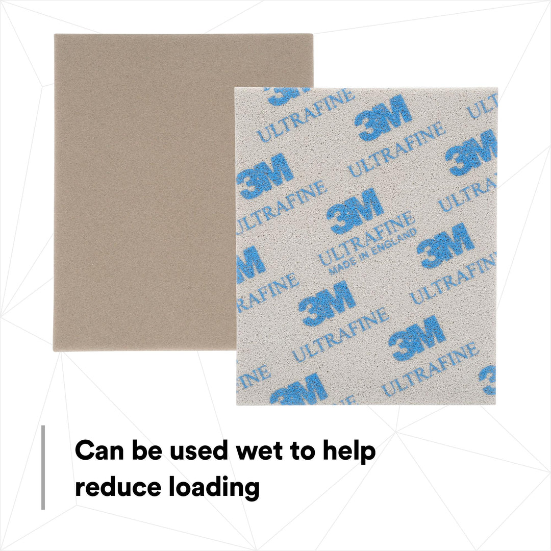 3M Softback Sanding Sponge 02601, 4-1/2 in x 5-1/2 in, (115mm x
140mm)
