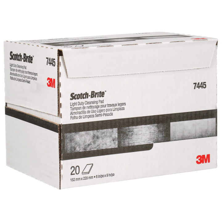 Scotch-Brite Light Cleansing Hand Pad 7445, HP-HP, Nepheline Syenite
Super Fine