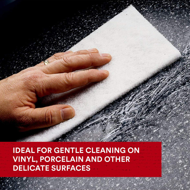 Scotch-Brite Light Cleansing Hand Pad 7445, HP-HP, Nepheline Syenite
Super Fine