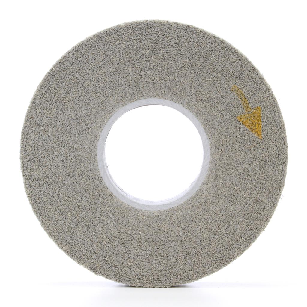 Scotch-Brite EXL Deburring Wheel, XL-WL, 8A Medium, 8 in x 1 in x 3 in