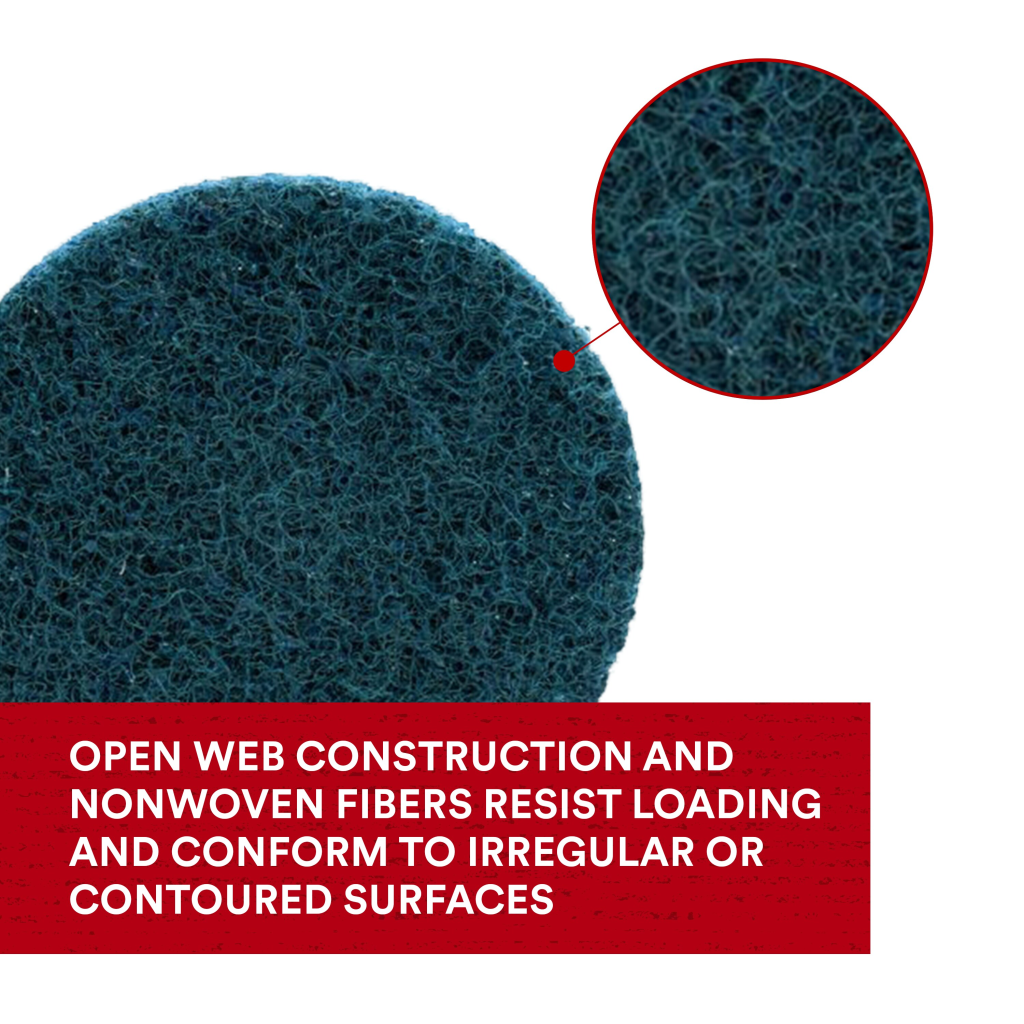 Scotch-Brite Roloc Surface Conditioning Disc, SC-DR, A/O Medium, TR, 2
in