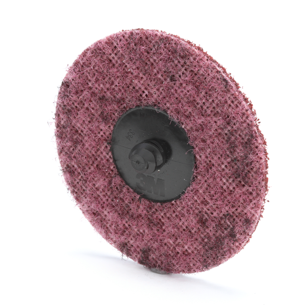 Scotch-Brite Roloc Surface Conditioning Disc, SC-DR, A/O Medium, TR, 3
in