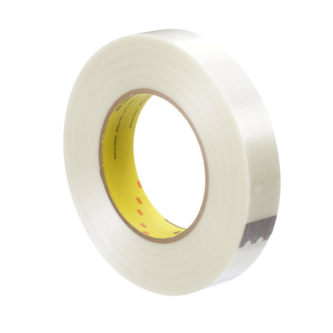 Scotch® Filament Tape 898, Clear, 24 mm x 55 m, 6.6 mil, 36 rolls percase