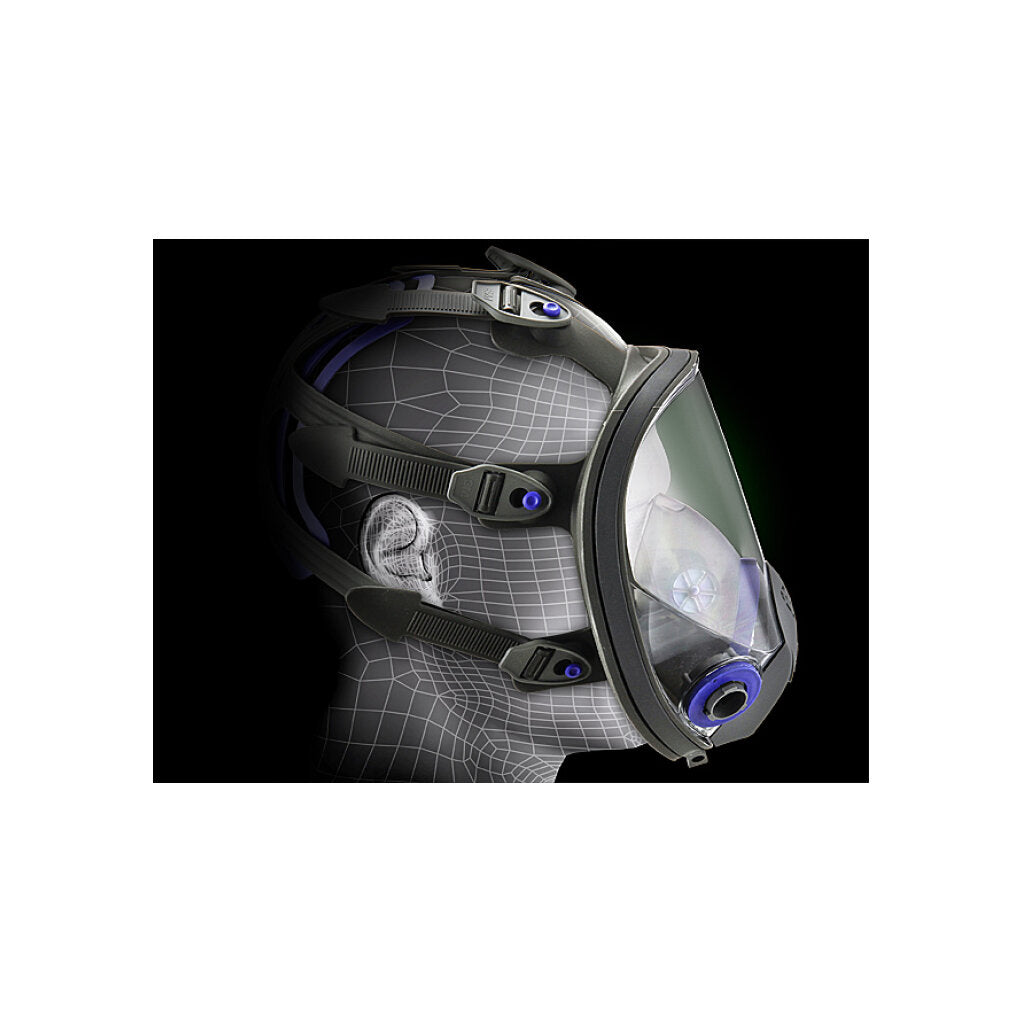 3M Ultimate FX Full Facepiece Reusable Respirator FF-402 Medium 4EA/Case