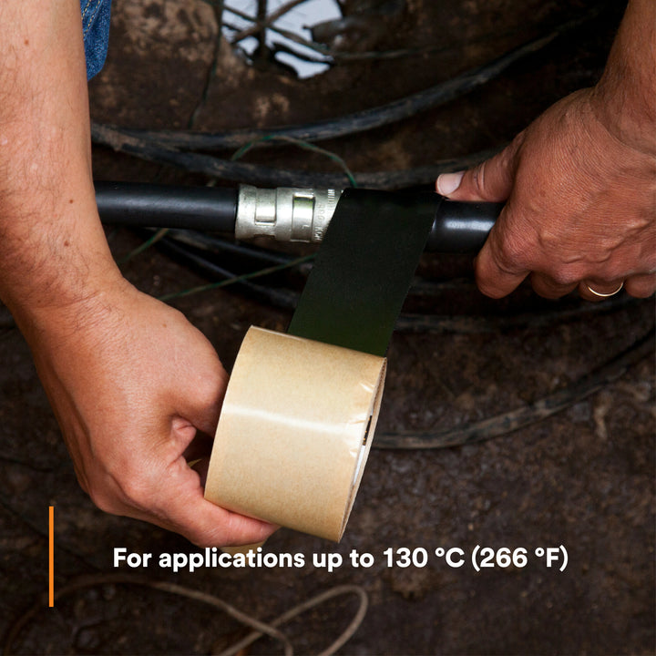 Scotch® Rubber Mastic Tape 2228, 2 in x 10 ft, Black