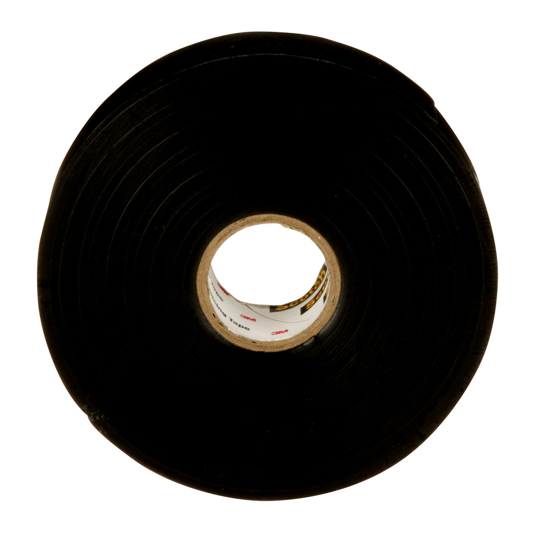 Scotch® Linerless Rubber Splicing Tape 130C, 1 in x 30 ft, Black, 1
roll/carton